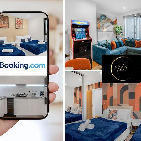 City Centre Apartment With Free Parking, 2 Bathrooms, Netflix And Wifi - Suitable For Contractors And Families - By Noor Luxury Accommodations Birmingham Buitenkant foto